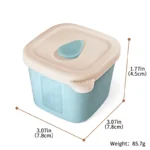 1PC Silicone Baby Food Storage Containers 120ml Reusable Infant Preportion Food Puree Snack Pots Freezer Safe Baby Feeding Boxes - Image 4