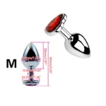 Heart Shaped Metal Anal Plug,Butt Anal Plug,6 Colors S/M/L Sizes,Unisex Adult Sex Toys for Men Women,Anal Massager,Pleasure Toy - Image 15