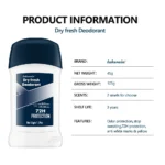 Man Whole Body Odor Underarm Sweat Deodor Cream For Man Deodorant Removes Armpit Odor And Sweaty Long Lasting Aroma Skin Care - Image 5