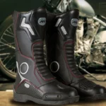 AMUMOTO Motorcycle Riding Boots Men's And Women's Pull Motorcycle Shoes Road Breathable Anti-fall Shoes Rider Four Seasons - Image 3