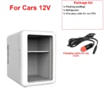4L Mini Beauty Refrigerator With Cooling And Heat  Both Car Home Use Refrigerated Storage For Skincare Products To Keep Fresh - Image 9