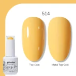 Arte Clavo Gel Nail Polish 400 Colors15ml Semi Permanent Gel Varnish Base Top Coat Nail Art Manicure Soak Off LED UV Salon Gel - Image 133