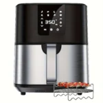 KitCook Large Air Fryer, 1500W 7QT AirFryer Cooker, Adjustable Temperature 100-400°F, 8 Presets Menu, Digital Touch Screen, Nons