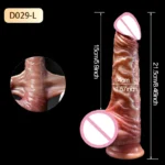Wearable Realistic Strapon Dildo Skin Testicles Sliding Anal Vagina Sexy Adult Masturbation - Image 9