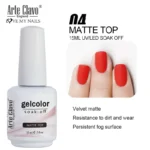 Arte Clavo Gel Nail Polish 400 Colors15ml Semi Permanent Gel Varnish Base Top Coat Nail Art Manicure Soak Off LED UV Salon Gel - Image 71