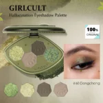 Girlcult Hallucination Eyeshadow Palette 60 Dongchong,Hallucination Powder Texture,Fine-Milled Pigmentation,Dimensional Blending
