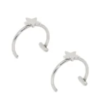 2PCS Trendy 10mm Stainless Steel Punk Clip on Fake Piercing Nose Wrap Lip Rings Unisex Nose Ring Women Men Tusk Body Jewelry - Image 12