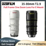 DZOFilm Catta 35-80mm T2.9 Full Frame Cine Zoom Lens for Photography E-Mount Camears