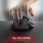 Trackball Wireless Mouse Rechargeable Bluetooth 2.4G USB Mouse Ergonomic Mice for Computer Android Windows 3 Adjustable DPI - Image 2