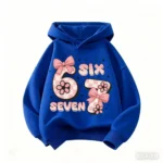 Autumn SIX SEVEN Funny Children Hoodies Level 67 Chaos Hooded Sweatshirt Kids Boy Girl Streetwear Graphic Casual Sport Pullover