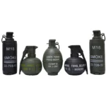 AQTactical Smoke Grenade Model M67 Burst Mine Water Grenade Bouncing Smoke Grenade and Other 10 Different Airsoft Grenade Models - Image 6
