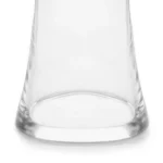Clear Glass 8 Inch Floral Vase 2 Pack Elegant Design Sturdy Base Home Office Tabletop Decoration - Image 4