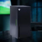 Xbox Series X Replica Mini Fridge 4.5L Thermoelectric Cooler for 8 Cans AC/DC Powered Portable Beverage Snack Storage in Black - Image 5