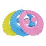 With ear protection models baby shampoo cap adjustable children hairdressing bath thickened bath cap - Image 3