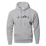 Mountain Heartbeat Hoodies teens Sweatshirt