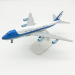 16cm/20cm Model Air Force One B747 Diecast Alloy Airplane Airlines Airways Aircraft  With Stand Landing Geer Collection Display