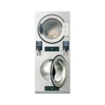 12kg 15kg Double-layer Commercial Coin-operated Tumble Dryer Stainless Steel Dryer Machine  for Hospital School Hotel