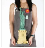 1409PCS The Statue of Liberty Architecture Large Collection Building Blocks Set Model Gift for Kids and Adults Compatible - Image 4