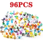 144pcs Pokemon Pikachu Action Figure Toys Mini Figures Model Toy Pikachu Anime Kids Doll Birthday Christmas Gifts - Image 8