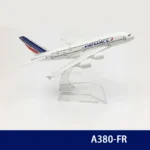 6Inch 15CM A380 A350 A330 A320 Concorde Diecast Airplane Model For Gift Collection