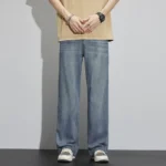 Summer Ultra-thin Baggy Jeans Men’s classics Vintage Trousers Lyocell
