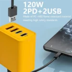 120W 3.0 USB fast phone charger type C - Image 2