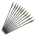12 PCS Mixed Carbon Arrow Arrows 13 16 18 20 22 inches Spine400 For Hunting Shooting Archery Equipment for Adults Bow Arrows - Image 10