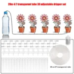 Garden Drip Irrigation Kit with Regulating valve Potted Plant Watering Device 4/7mmHose Watering Saving Micro Dripper Greenhouse - Image 15