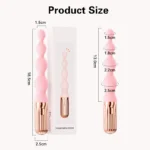 Anal Bead Vibrator For Women Vagina Clitoris Stimulator Vibrating Butt Plugs Male Prostate Massager Anus Sex Toy Couple Sex Toy - Image 6