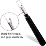 6Pcs Seam Ripper Set Black Stitch Unpicker Tool for Sewing Sewing Accessories Stitch Picker Unpicker Thread Cutter Sewing Tool - Image 4