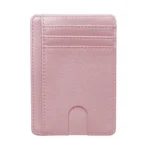 New RFID Blocking Men's Leather Wallet Slim Credit Card Holder Business Male Portable Mini Travel Purse For Man - Image 9