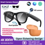 2026 New AI Smart Glasses with  Bluetooth Cal Camera Video Recording AI Photo Recognition Voice Translation Sunglasses Men Women - Image 11