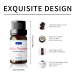 10ml Baby Powder Essential Oil Long Lasting Warm Fragrance Skincare Massage Body Oil Candle Making Diffuser Perfume Oil Gift - Image 2