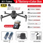 Cole Professional K11 Tubro Drone Aerial 8K HD Dual Camera with Built-in Airdrop Intelligent Obstacle Avoidance And RC Aircraft - Image 18