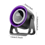 USB desktop/hanging multi-purpose small fan LCD portable small fan with LCD display power level - Image 6