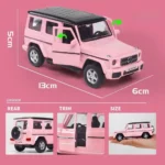 1/36 Mercedes-Benz G63 G-Class Toy Car Model For Children RMZ CiTY SUV Sport Diecast Miniature Pull Back Collection Gift For Boy - Image 2