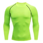 Compression Running Top Men Long Sleeve Shirt For Male Gym Clothing Quick Dry Sportswear Fitness Tee Training Workout Muscle Top - Image 9