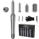 Bopcal 5 In 1 Hair Dryer Hot Air Comb Electric Hair Curling Iron 1200W High Speed Blower Multifunctional Styling Tools Hairdryer - Image 7