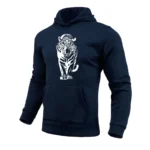 Hot Sale Men's Hoodies High Quality Tiger Printed - Image 5