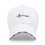 Breathable Adjustable Sun Hats Cotton Solid Color Baseball Cap UV Protection Men