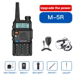 1/2PCS Baofeng M-5R Wireless Copy Frequency Two Way Radio Walkie Talkie Multi Band AM Long Range For UV-5R Two Way Ham Radio For