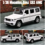 1/36 Mercedes-Benz G63 G-Class Toy Car Model For Children RMZ CiTY SUV Sport Diecast Miniature Pull Back Collection Gift For Boy - Image 7