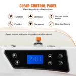 ​​SIHAO 550W Industrial Digital Sewing Machine, Servo Motor Lock Stitch 5000SPM For Leather/Canvas, With Control Panel/Worktable - Image 4