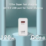 120W Gan USB Fast Charger Type C - Image 4