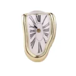 2026 New Novel Surreal Melting Distorted Wall Clocks Surrealist Salvador Dali Style Wall Decororation Home Garden Clock