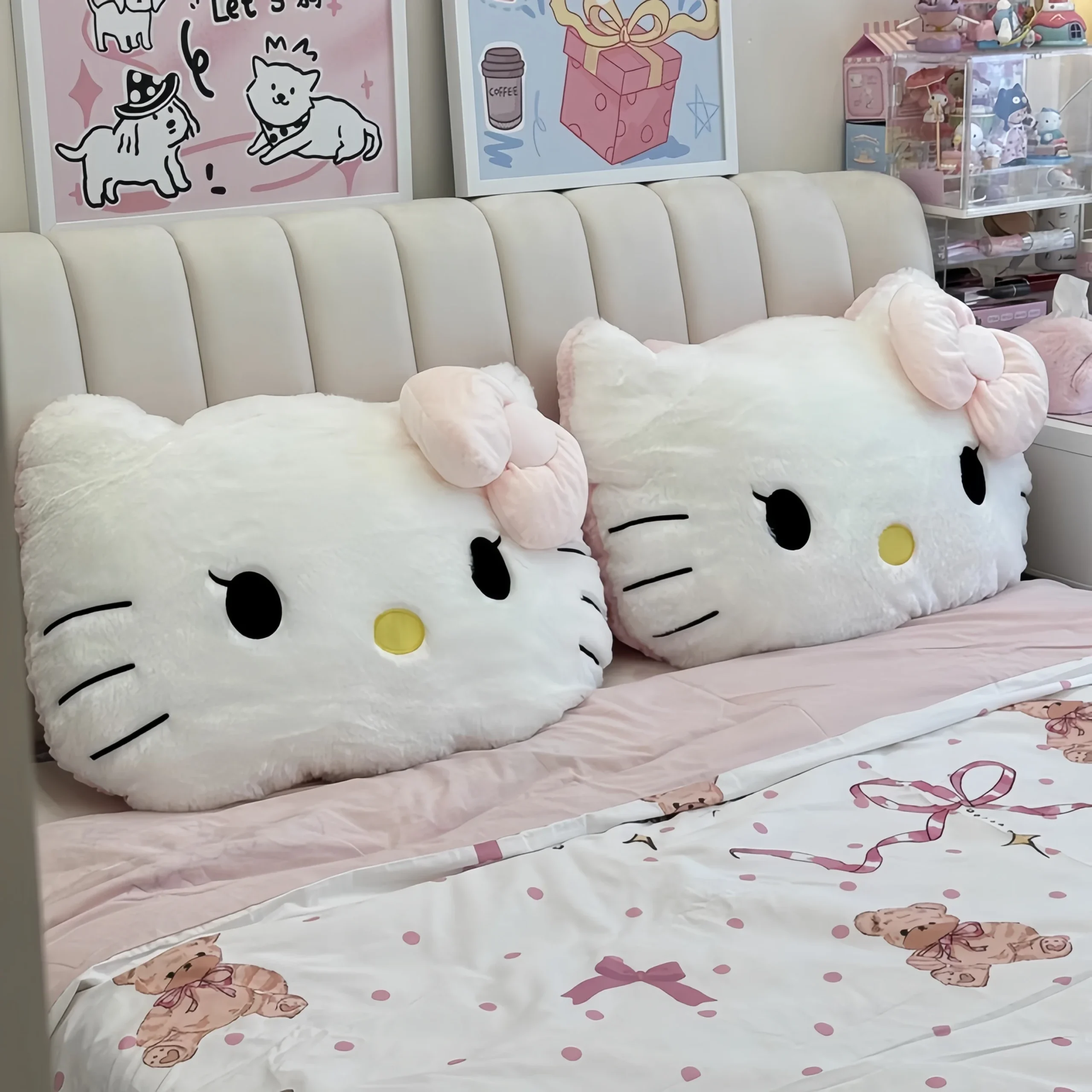 S7f0c46202f7e4c5b933805399586769fQ.webp Sanrio Cuddly Hello Kitty Back Cushion Soft Cartoon Pillow Sofa Bed Bay Window Home Decor Pillow Hug Plushies Xmas Gift For Girl - Image 1