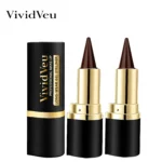 2-pack of waterproof and sweatproof eyeliners – multi-purpose design, smudge-proof and fade-resistant, beginner-friendly.