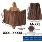 2pcs wearable Bath Towel Set, Including 1 Dry Hair Cap and 1 Bath Skirt,  Soft and Absorbent, A Great  Match for The Bathroom - Image 2