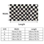 New Ins Checkerboard Blanket Classic Plaid Sofa Blanket Spring and Summer Air Conditioning Blanket Office Nap Shawl Cushion - Image 3