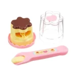 Food Feeding Pudding Feeding Toy Role Play Early Education Strawberry Pudding Toy Simulation Japanese House Toy for Friends